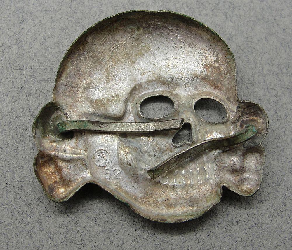 SS Visor Cap Skull by "RZM 52".