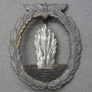 Kriegsmarine Minesweeper Badge by Forster & Barth