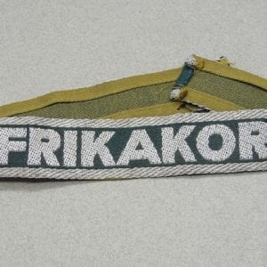 "AFRIKAKORPS" Cuff Title