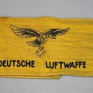 DEUTSCHE LUFTWAFFE Armband, Late War Issue for German Fliers