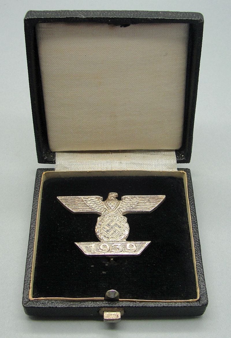 Cased 1939 Spange to Iron Cross, First Class by Mayer