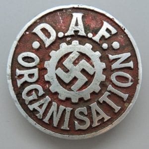 D.A.F. ORGANISATION DAF Official's Badge