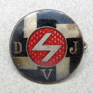 Hitler Youth Deutsches Jungvolk  DJV Membership Badge