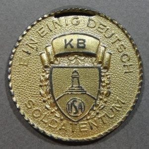 1939 German-American Bund Kyffhäusser-Bund Medal German Soldier Day Philadelphia