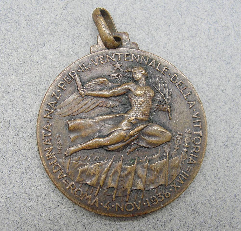 1938 Italian Fascist Soldier's Medal