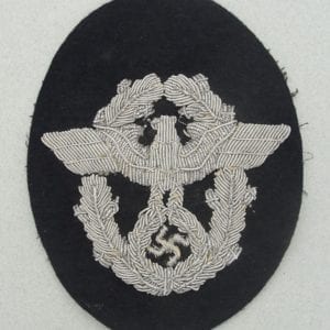 Police Panzer Officer's Sleeve Eagle