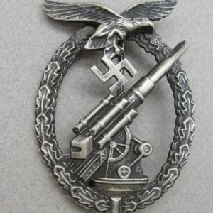 Luftwaffe Flak Badge by Brehmer
