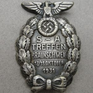 1931 SA-TREFFEN BRAUNSCHWEIG BADGE