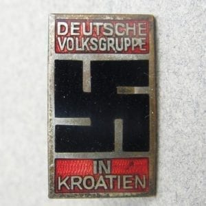 Badge for Volks-Deutsche in Croatia