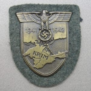 KRIM Shield on Army/Waffen-SS Backing by J.F.S.