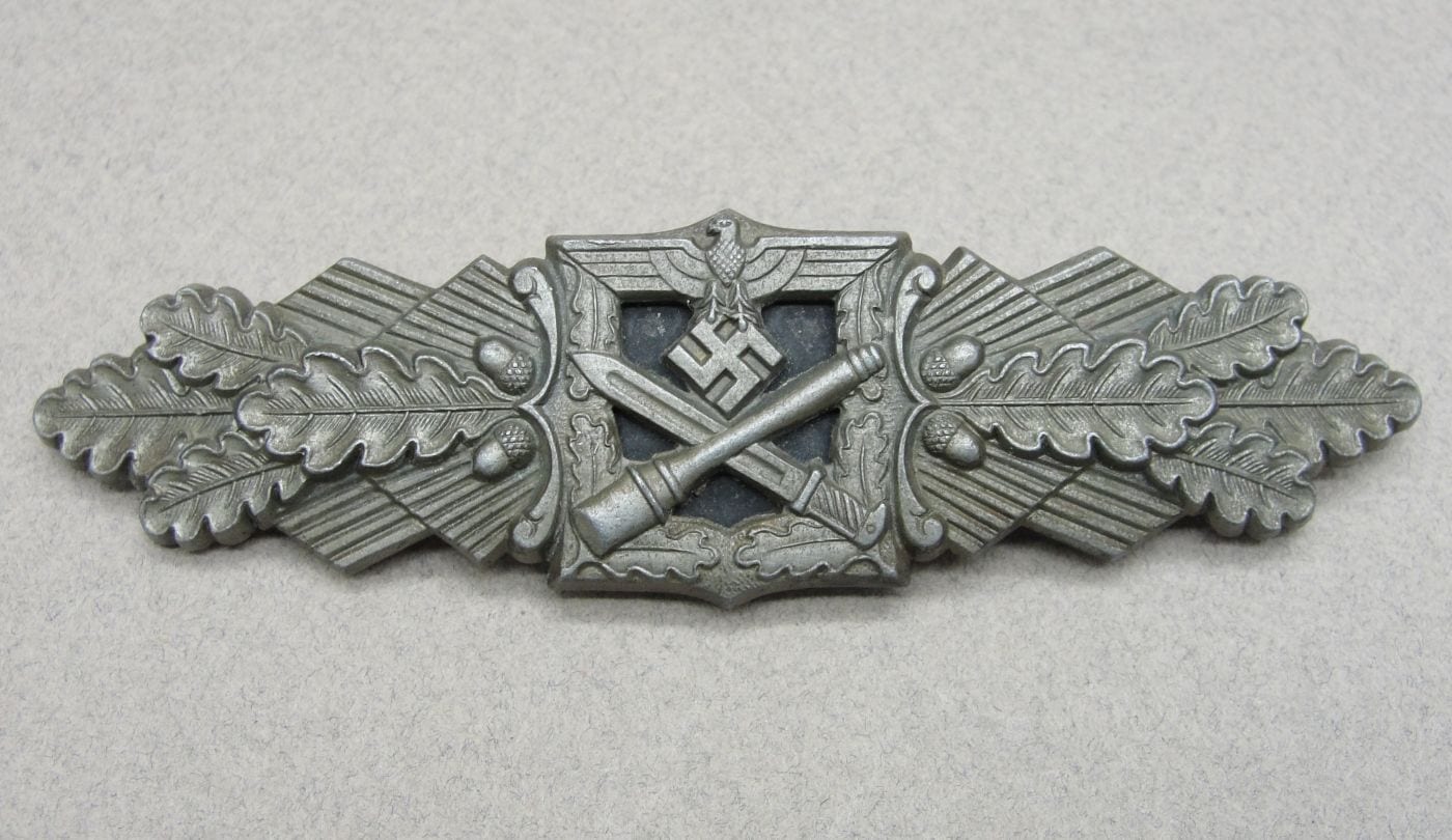 Army/Waffen-SS Close Combat Clasp, Bronze Grade by "F & B. L."