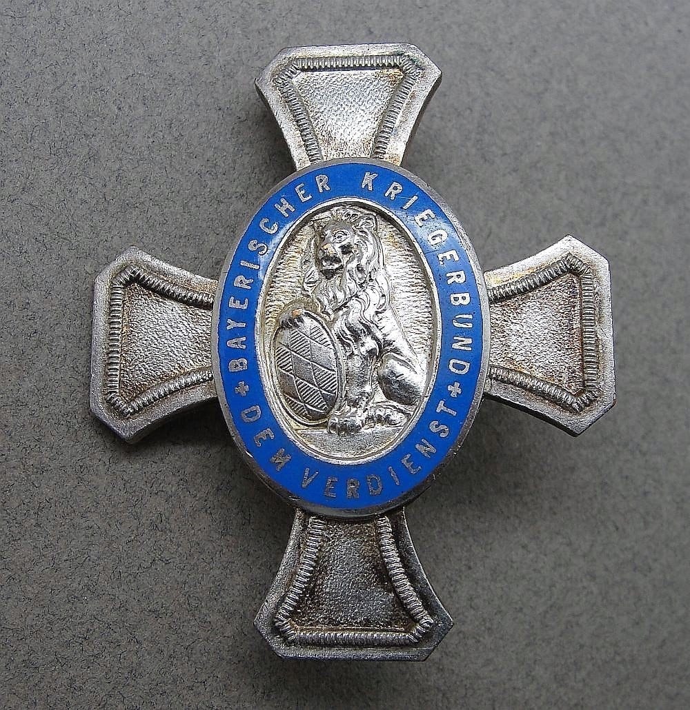 Bavarian War Veterans Honor Cross by Deschler