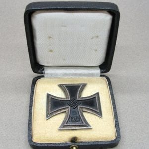 Cased 1939 Iron Cross First Class by Friedrich Orth