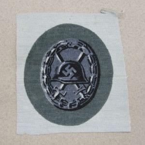 1939 Wound Badge, Black Grade, Cloth Version