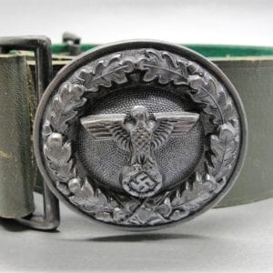 National Forestry Official's Belt and Buckle