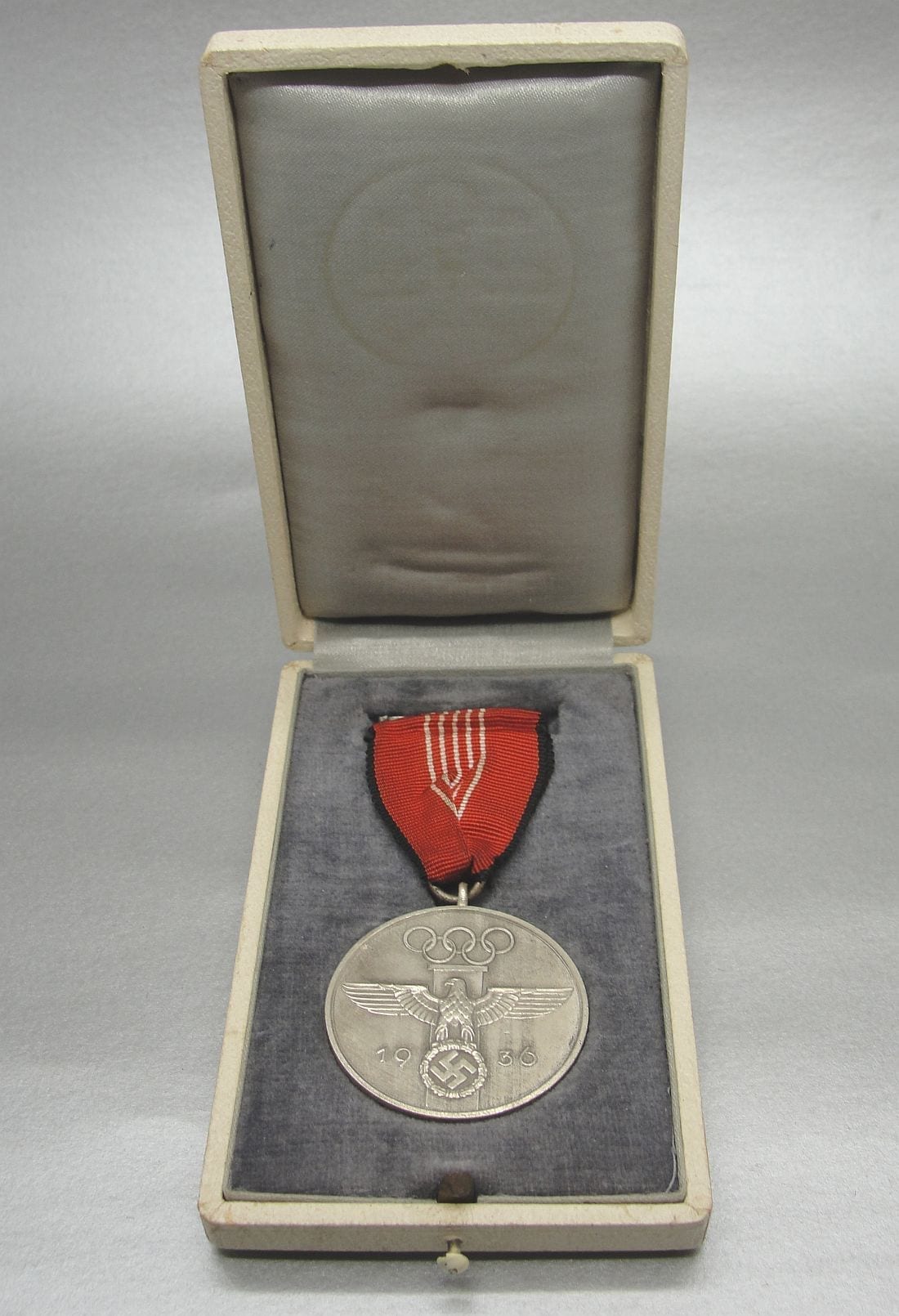Cased 1936 Olympic Service Medal