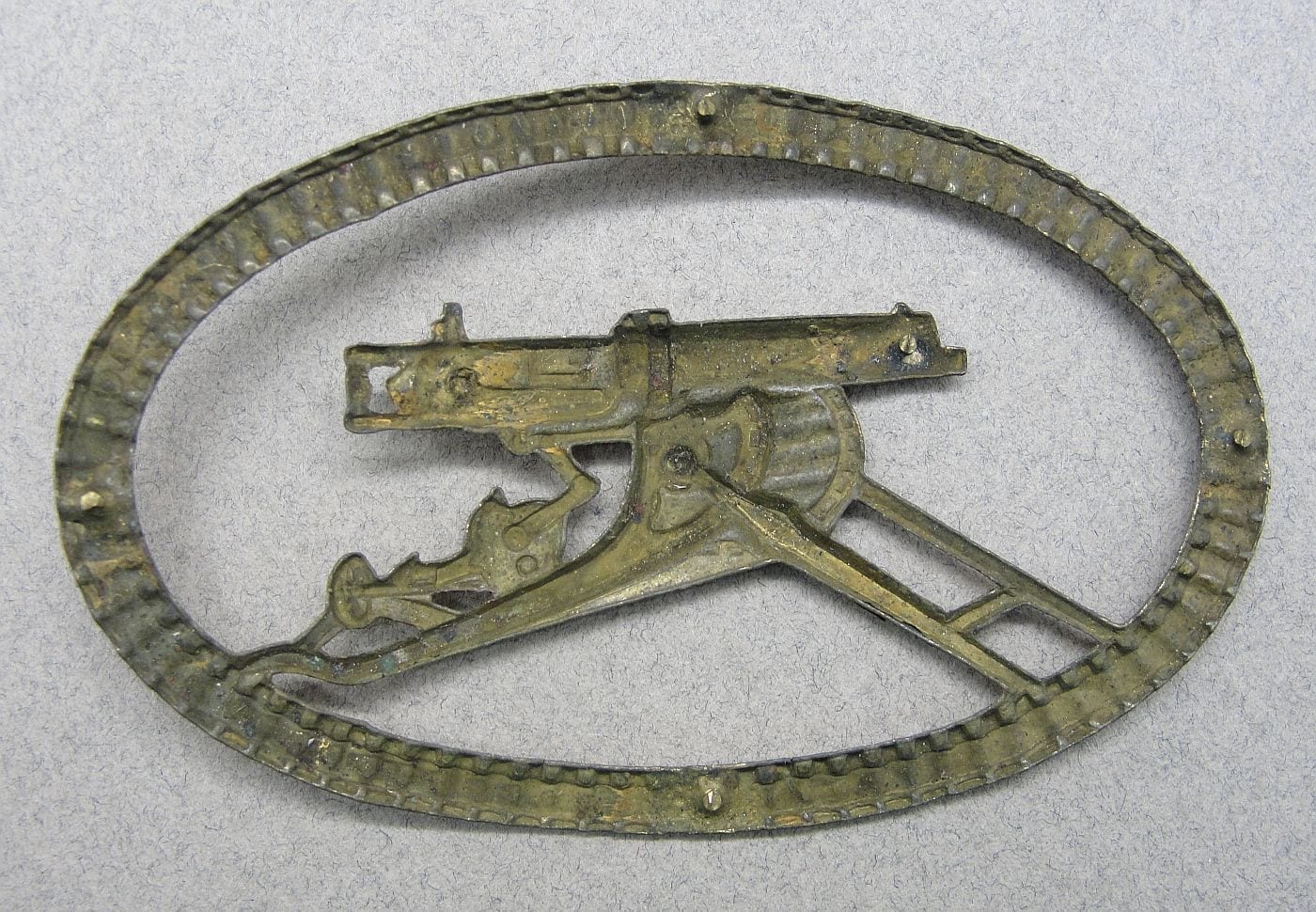 WW1 German Machine Gunner's Badge by Carl Leeburg