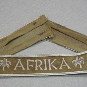 "AFRIKA" Campaign Cuff Title