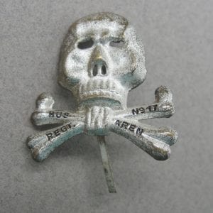 Brunswick Cap Skull Marked - HUSAREN REGT. No. 17