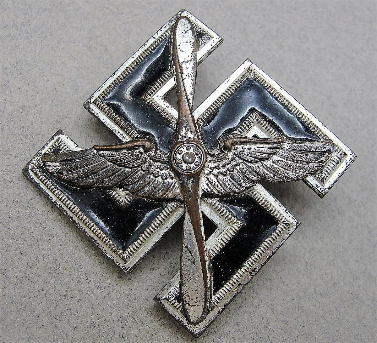 SS - SA -  DLV Flieger Early Pilot's Badge