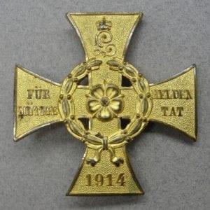 Germany - Lippe-Detmold War Honor Cross for Heroic Deeds by Paul Meybauer
