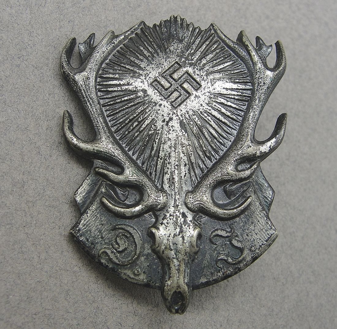 German Hunting Association DEUTSCHE JÄGERSCHAFT Membership Badge