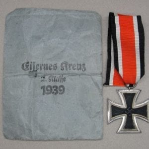 1939 Iron Cross Second Class by Walter & Henlein in Original Packet